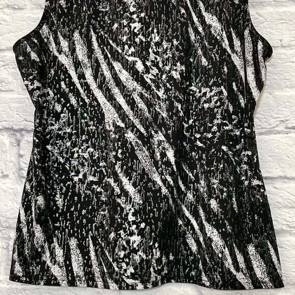 Brody Myles Waterfall Ruffle Sleeveless Top Size Unknown - Picture 7 of 8